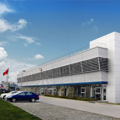 Front view of the Miba Precision Components China Location