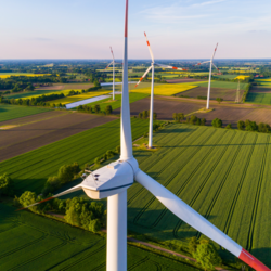 Windtower in Landscape