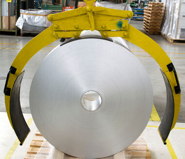 [Translate to English:] Plattierte Werkstoffe Coil
