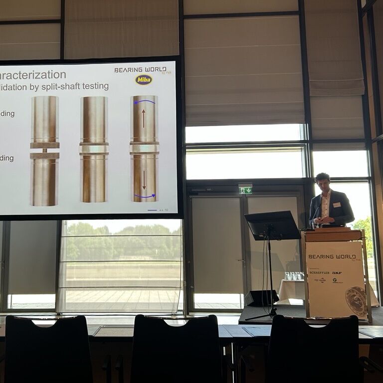  Presentation at Bearing World