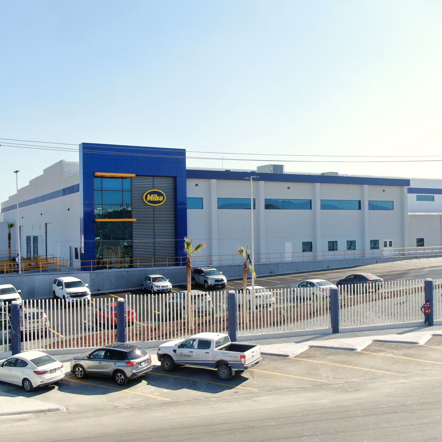 Front view of Miba Precision Technologies México