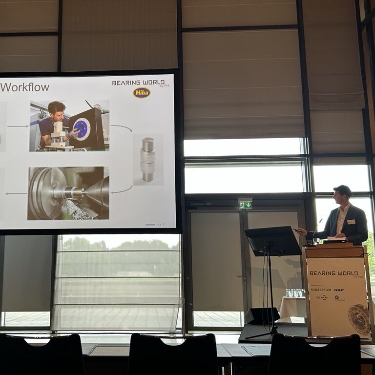  Presentation at Bearing World