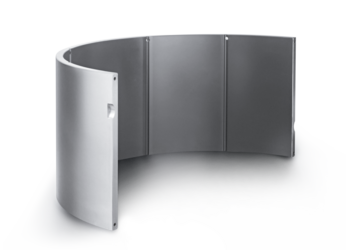 hydrodynamic bearing on white background