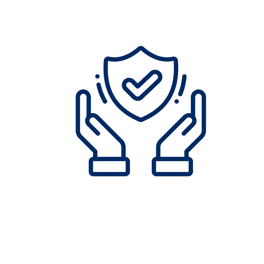 Blue icon Protection, friction, conductivity, optics